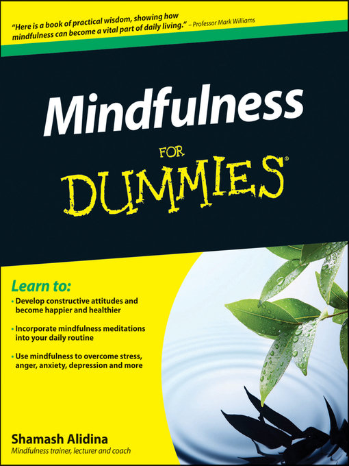 Title details for Mindfulness For Dummies by Shamash Alidina - Wait list